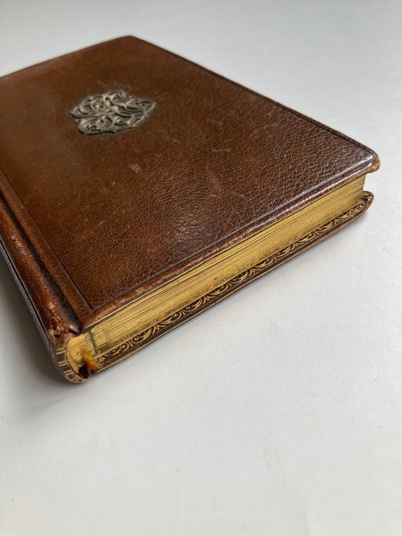 アール・ヌーヴォー　1899年　ミセル　フランスアンティーク　祈祷書　19世紀