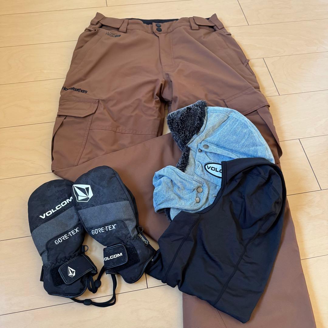 VOLCOM スノーボードウェアセット