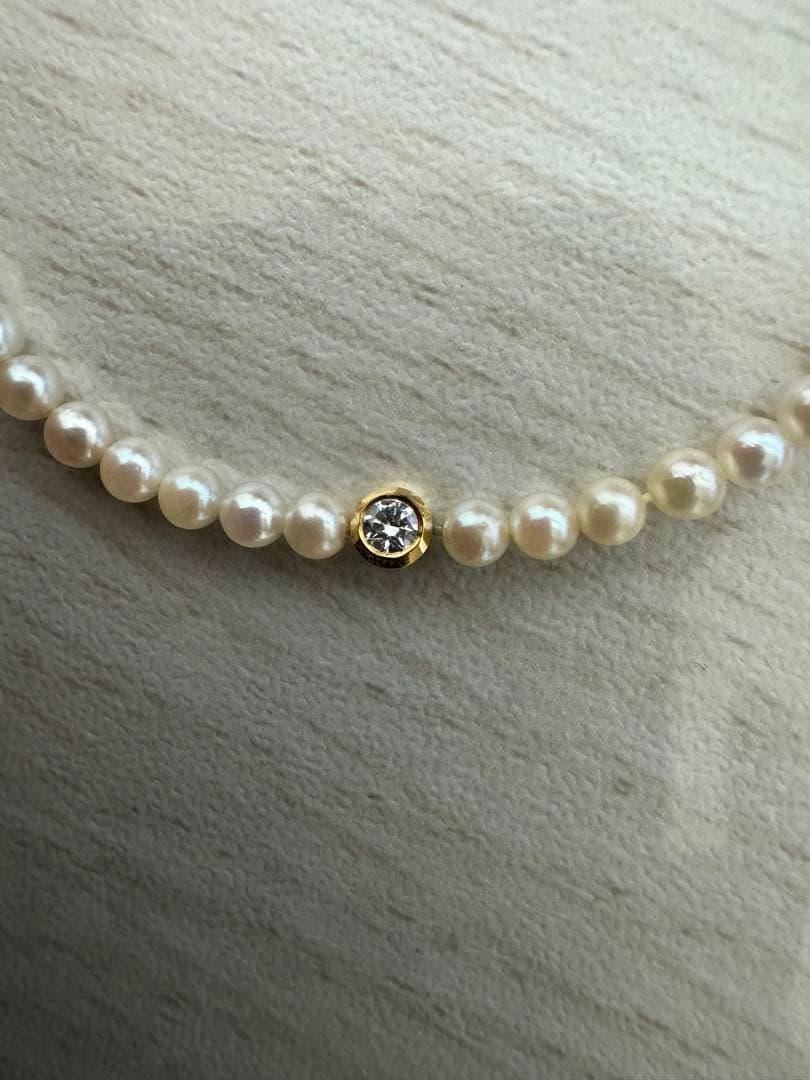 レッドライン　パール　ブレスレット