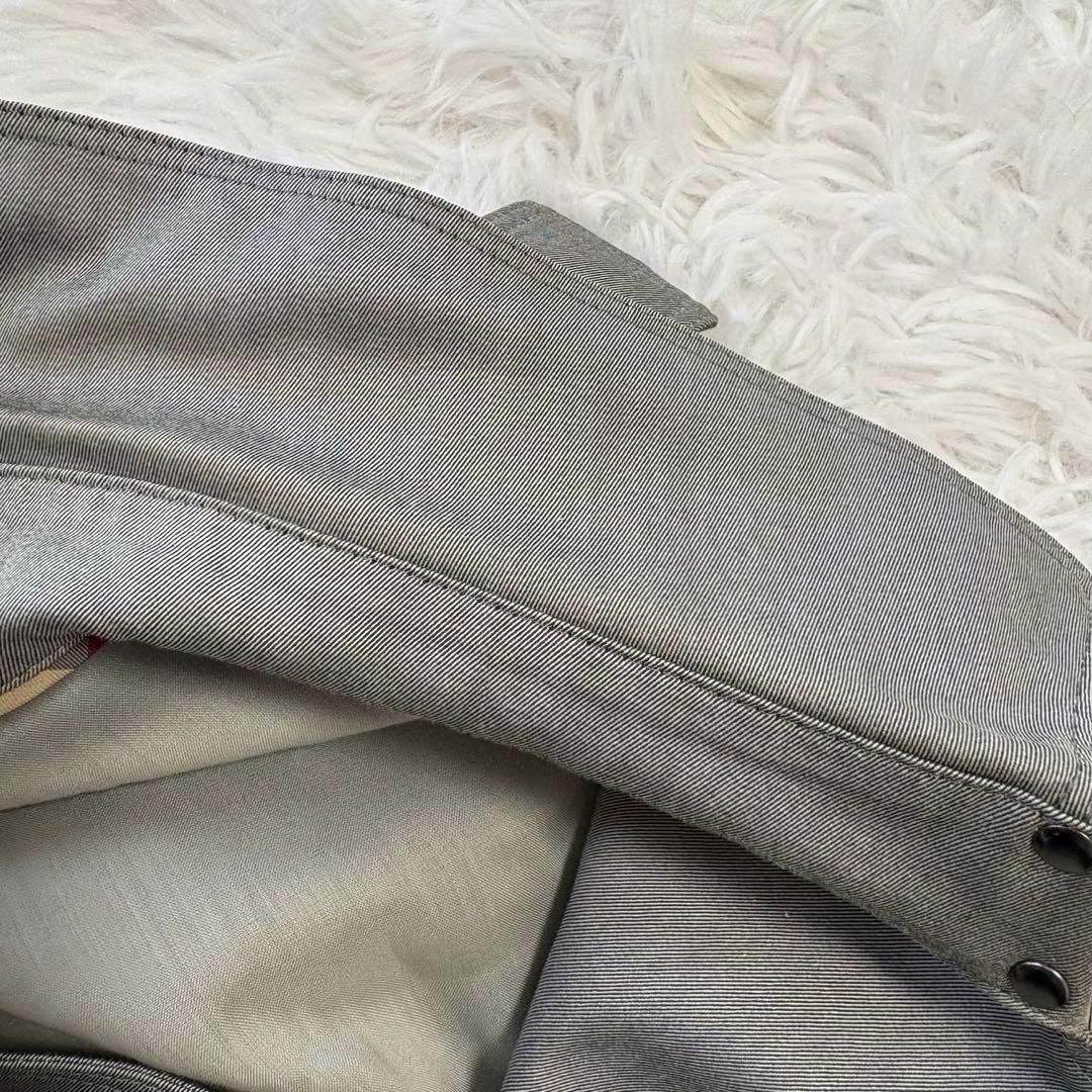 ミンチュエン様＊Burberry 美品✨バーバリー グレーノースリーブワンピース