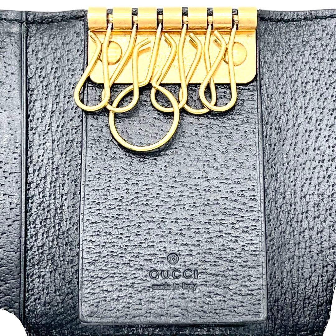 【極美品】GUCCI グッチ アニマリエ ビー バーティカルキーケース 蜂 6連