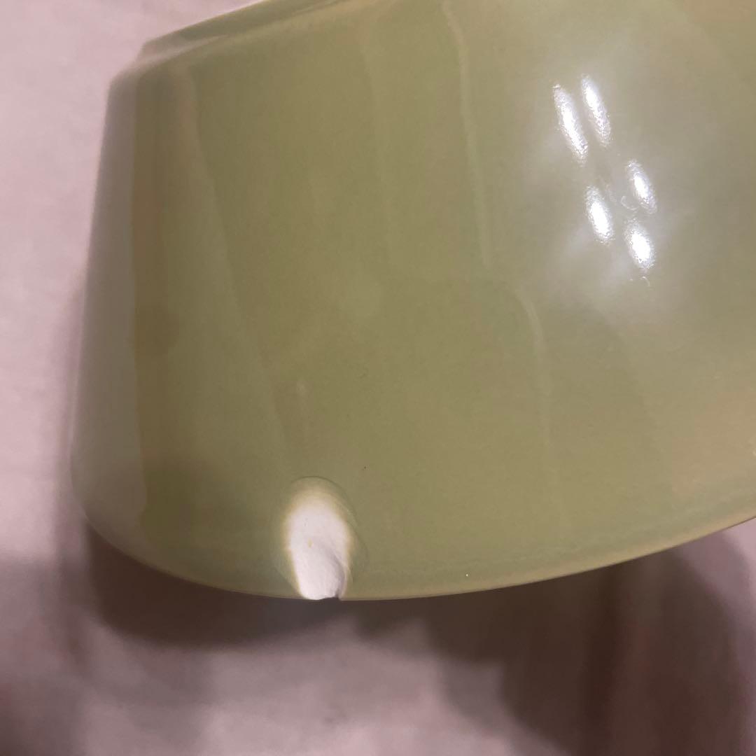 イッタラ ティーマボウル15cm 廃盤色オリーブグリーン 2つ 欠けあり