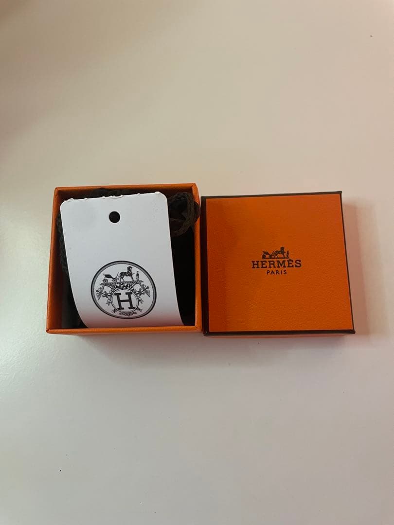 <明子> HERMESエルメス シェーヌダンクル スカーフリング