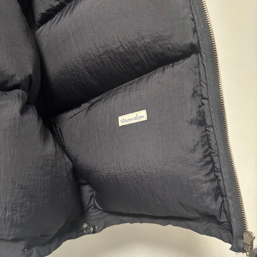 美品✨スティーブンアラン　Re/NY ダウンジャケット　中綿　S ブラック