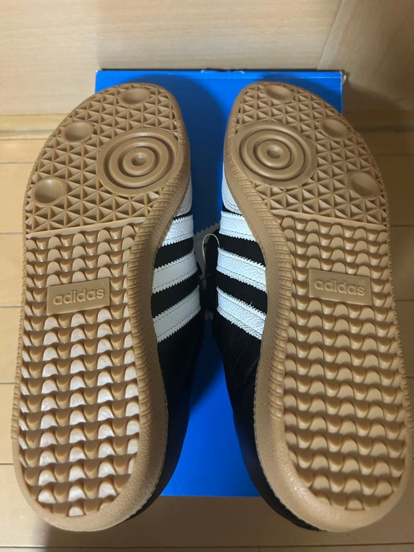 新品/adidas Samba LT WIG2010ブラック/ホワイト 27cm