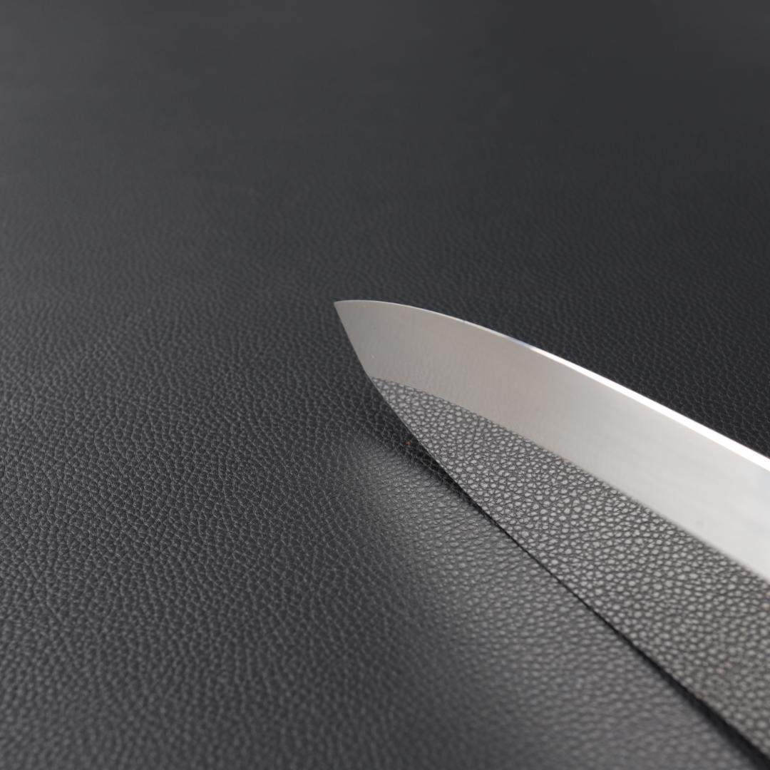 10781鏡面仕上げ出刃包丁5寸 刃は究極の切れ味 刺身包丁 黒檀黒水牛角八角柄