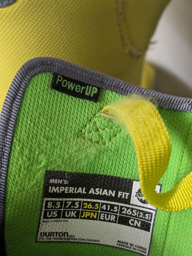 BURTON バートン　スノーボード　ブーツ IMPERIAL 26.5㎝
