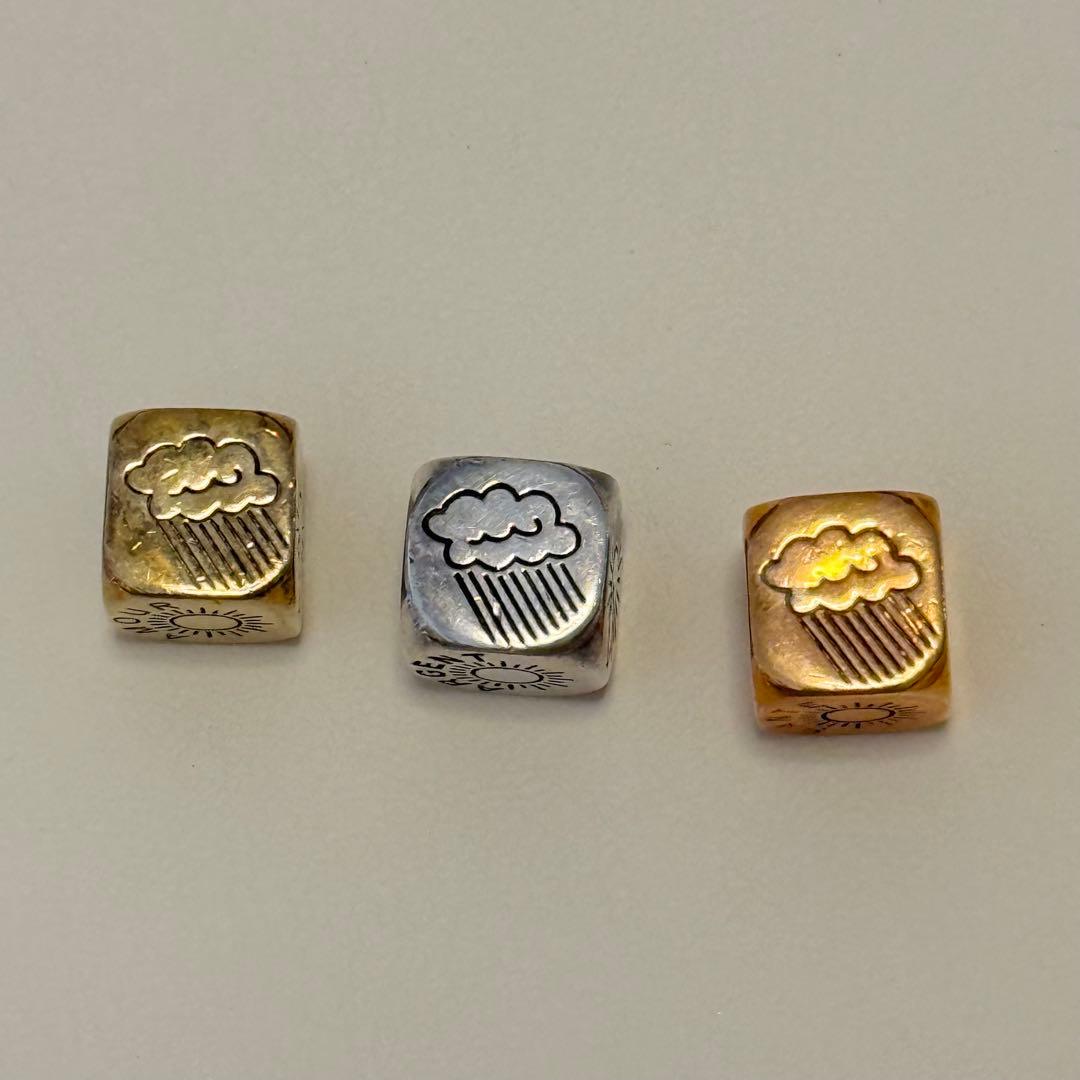 HERMES エルメス フォルチュナ ダイス 3個セット サイコロ 占い 太陽
