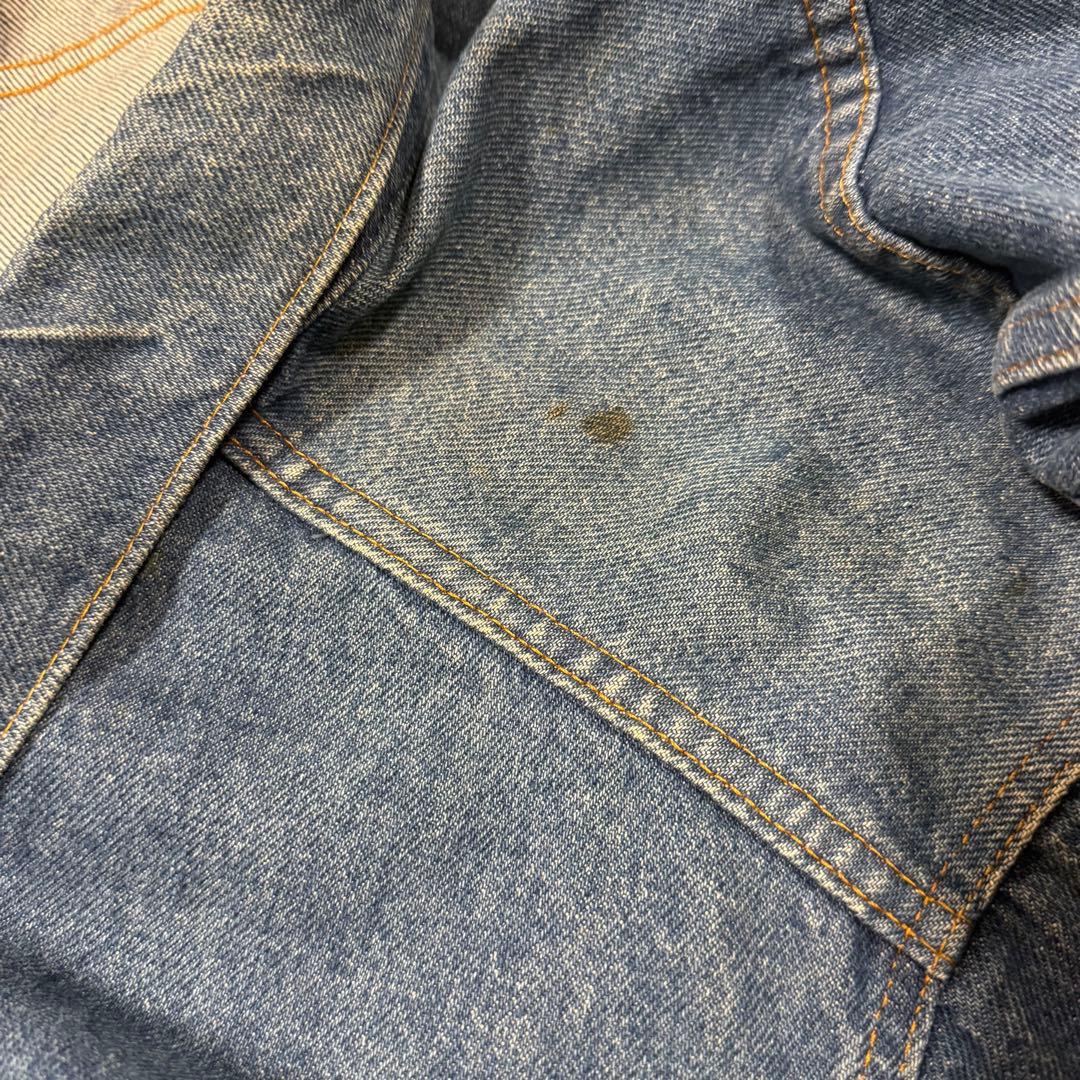 ビッグサイズ50✨70s リーバイス 70505 ケアタグ 濃紺 刻印52 希少