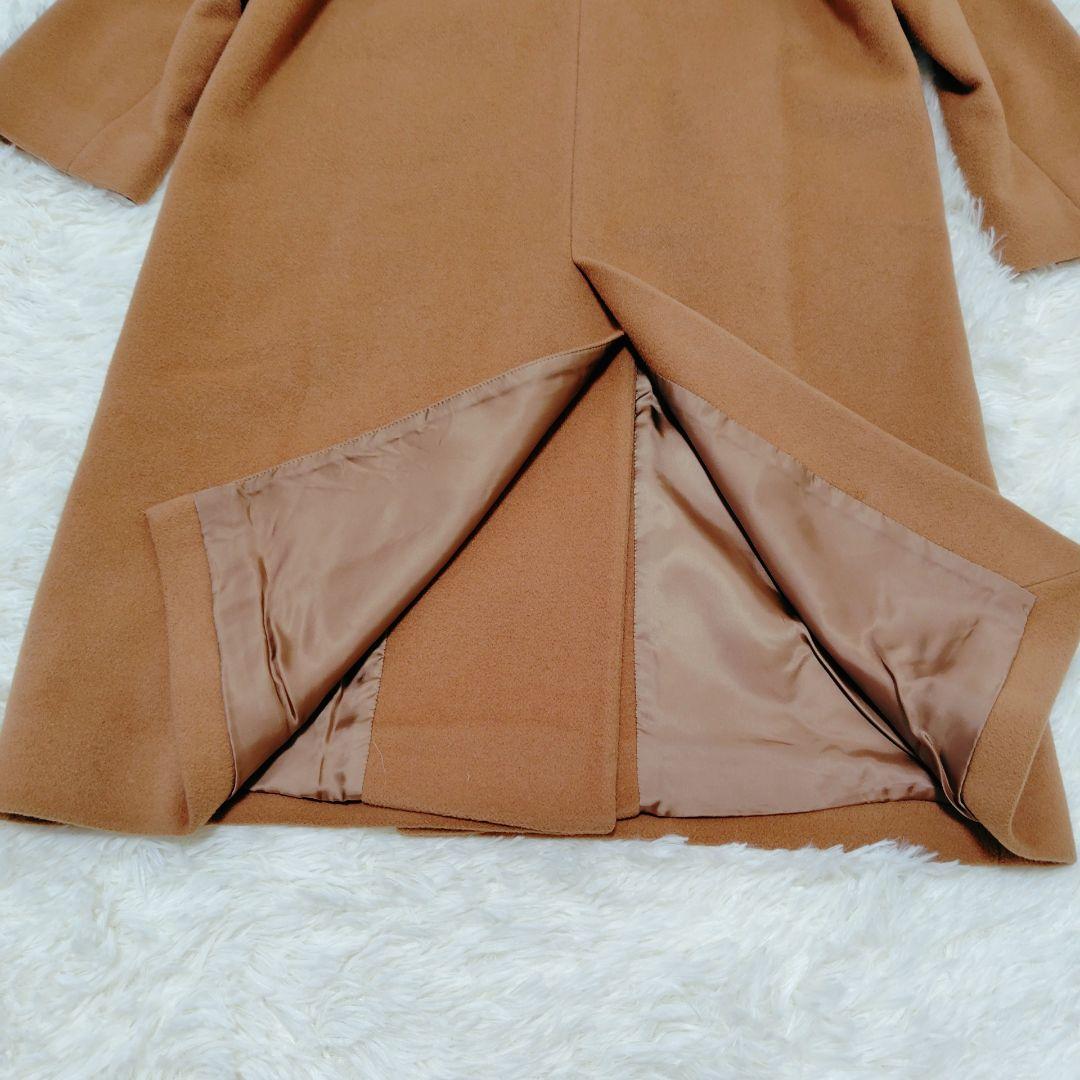 【カシミヤ混美品】UNITED　ARROWS　チェスターコート　キャメル　36