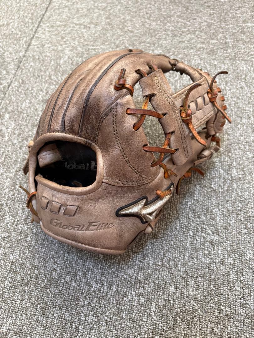 け*ん様 ミズノ グローバルエリート 硬式グローブ 内野手用