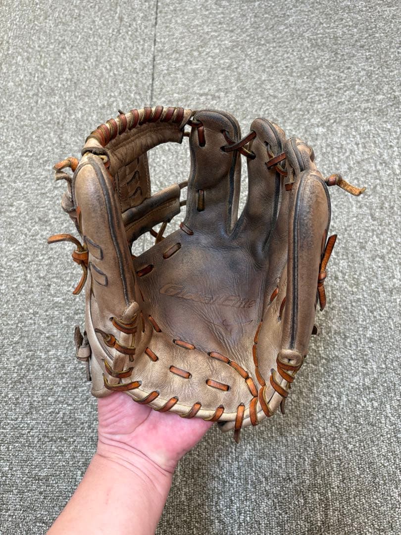 け*ん様 ミズノ グローバルエリート 硬式グローブ 内野手用