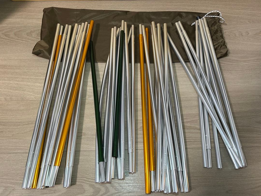 スノーピーク　アミニティドームM & アップライトポール　1回使用品