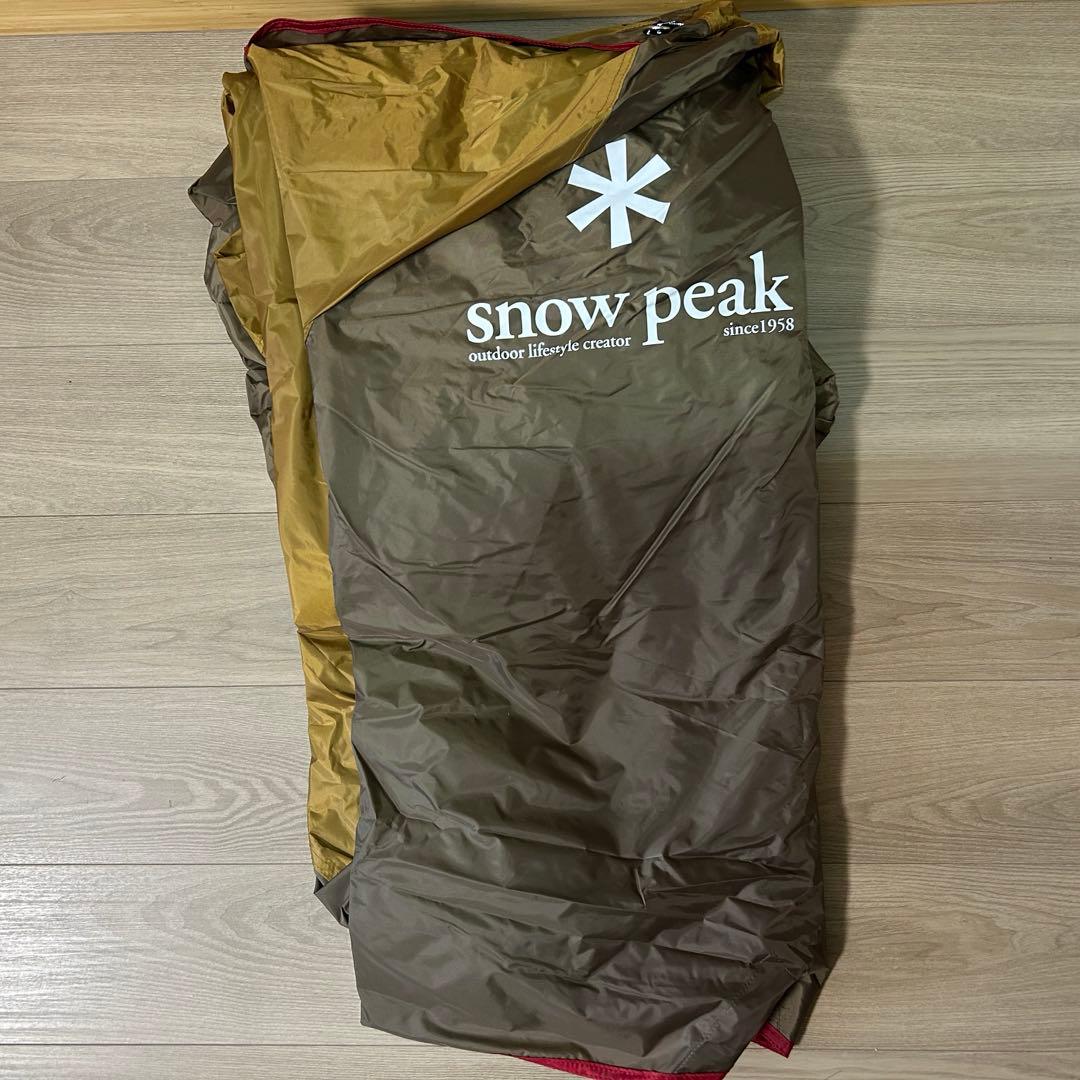 スノーピーク　アミニティドームM & アップライトポール　1回使用品