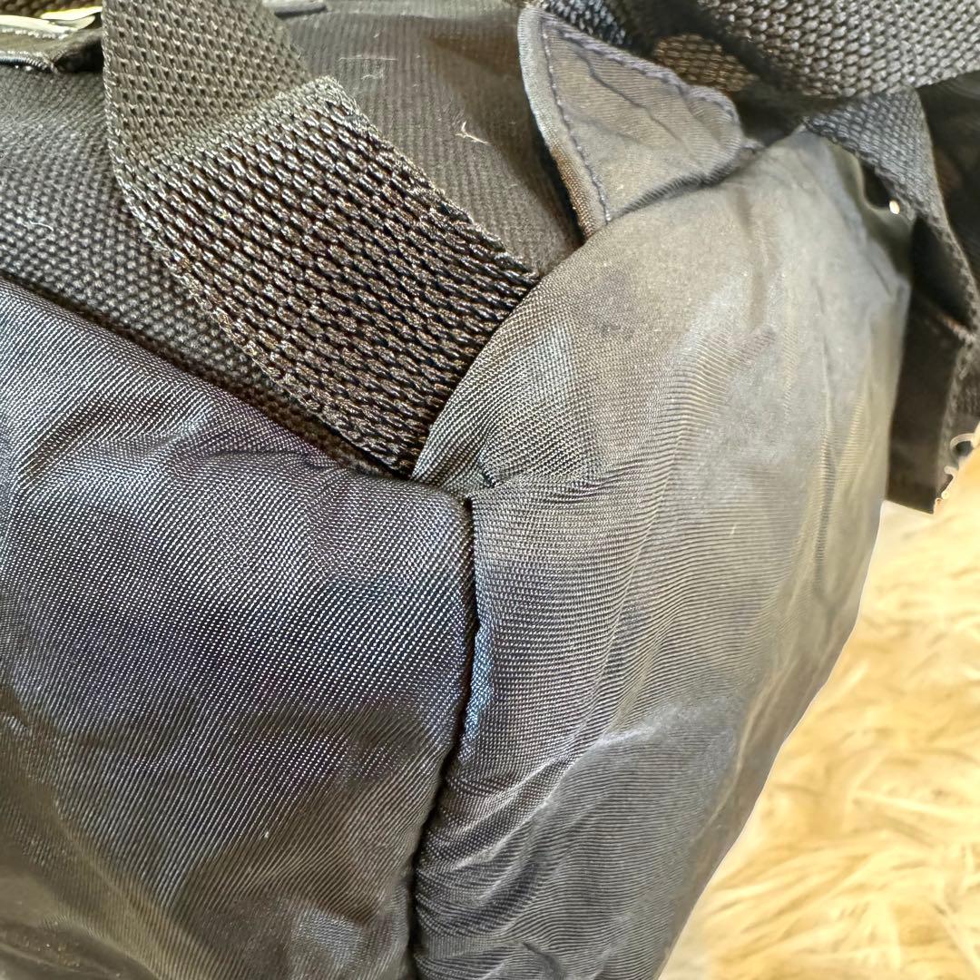 超人気✨プラダ　リュック　バックパック　三角ロゴ　ナイロン　ブラック