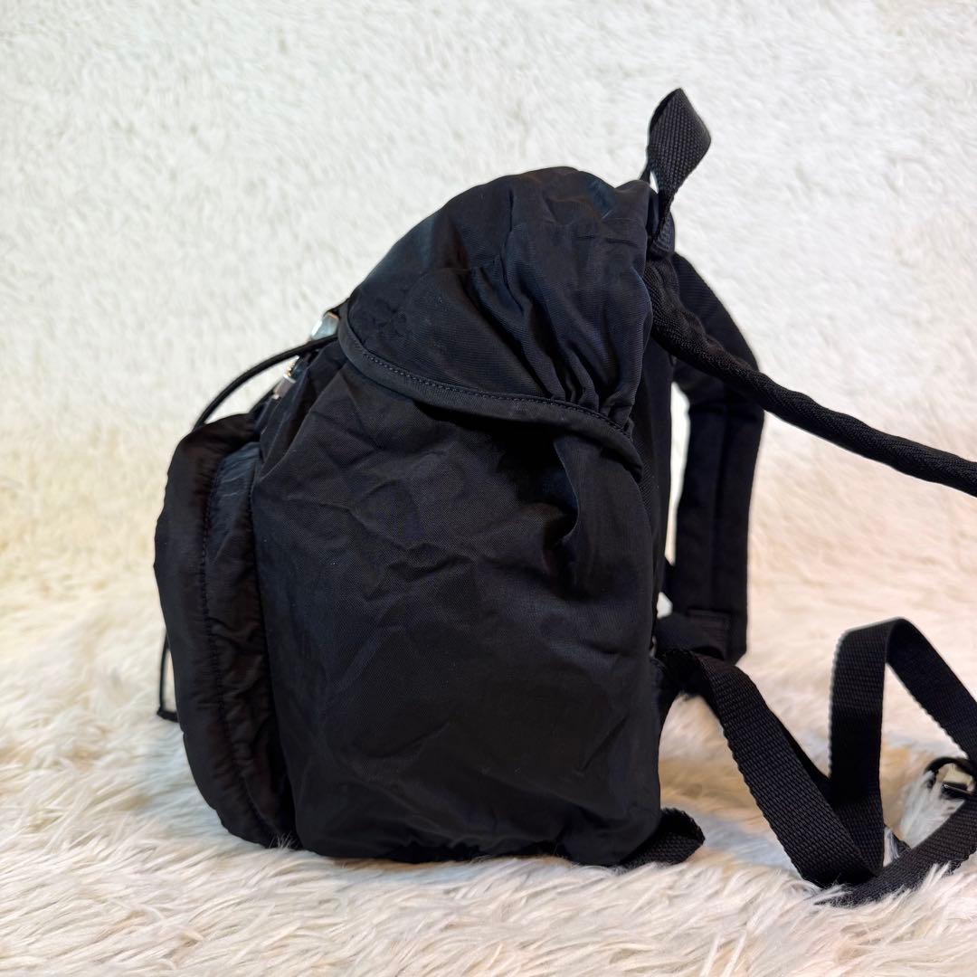 超人気✨プラダ　リュック　バックパック　三角ロゴ　ナイロン　ブラック
