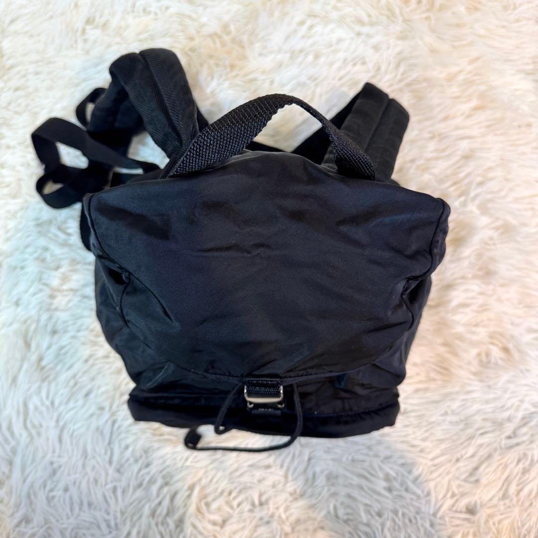 超人気✨プラダ　リュック　バックパック　三角ロゴ　ナイロン　ブラック