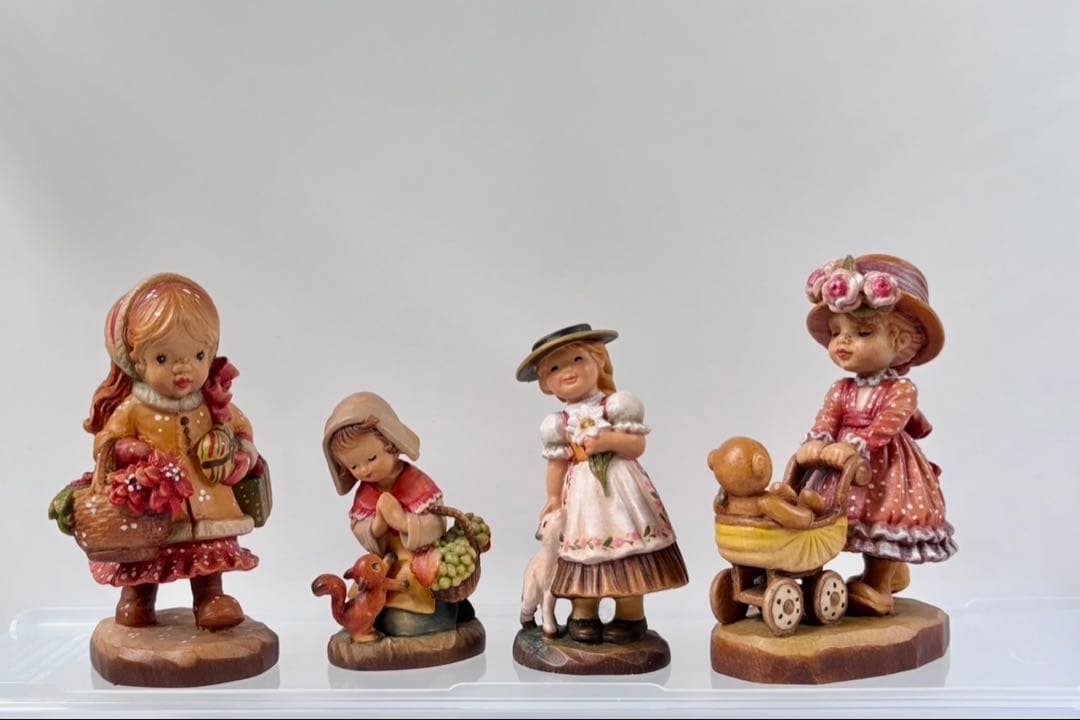 アンリ人形 ANRI 美品 6.5㎝ ☆*【小さな・Thanksgiving】