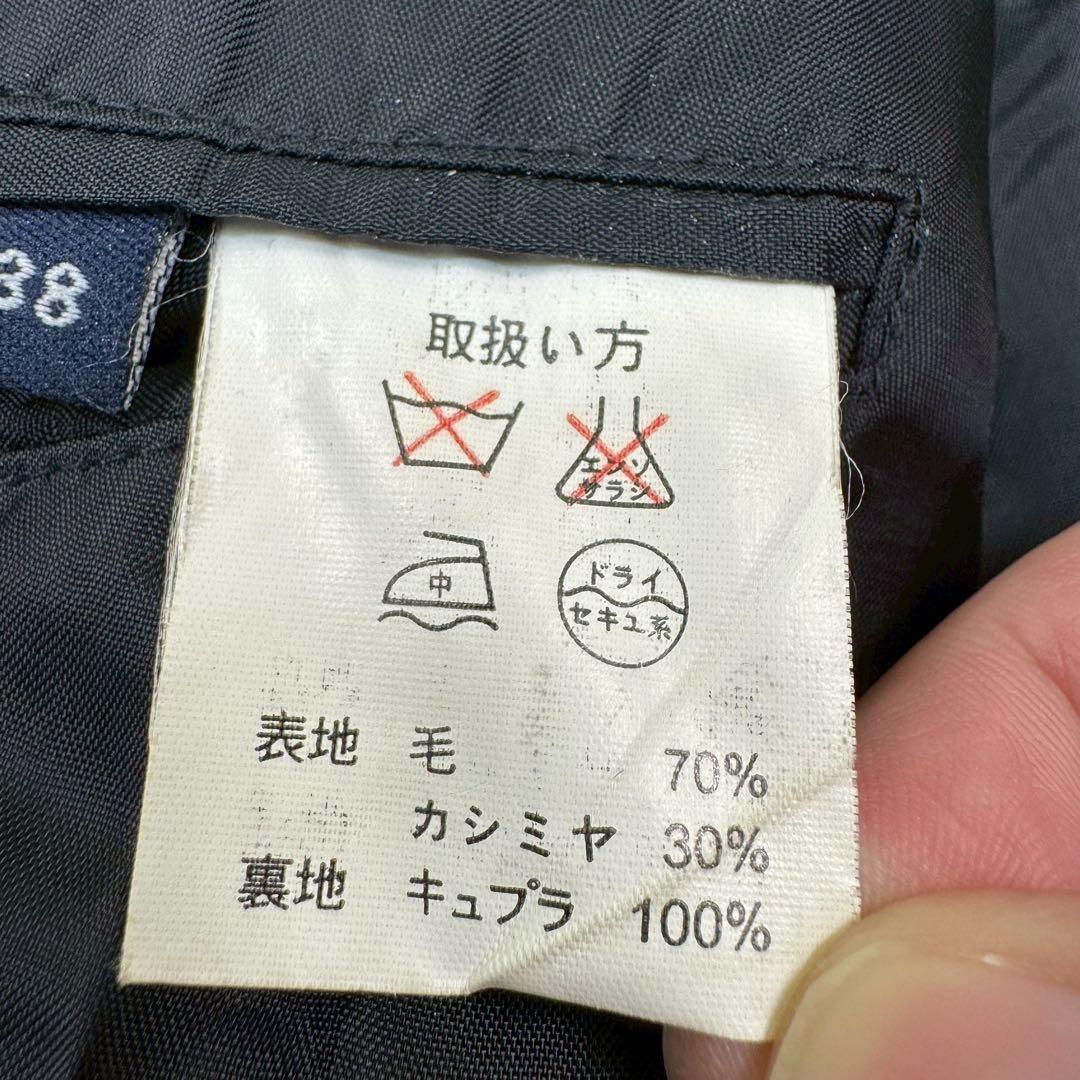 美品✨ ブルックスブラザーズ カシミヤ ステンカラーコート チャコールグレー M