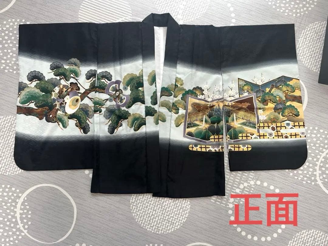 七五三　5歳男の子用　羽織・袴セット　鷹