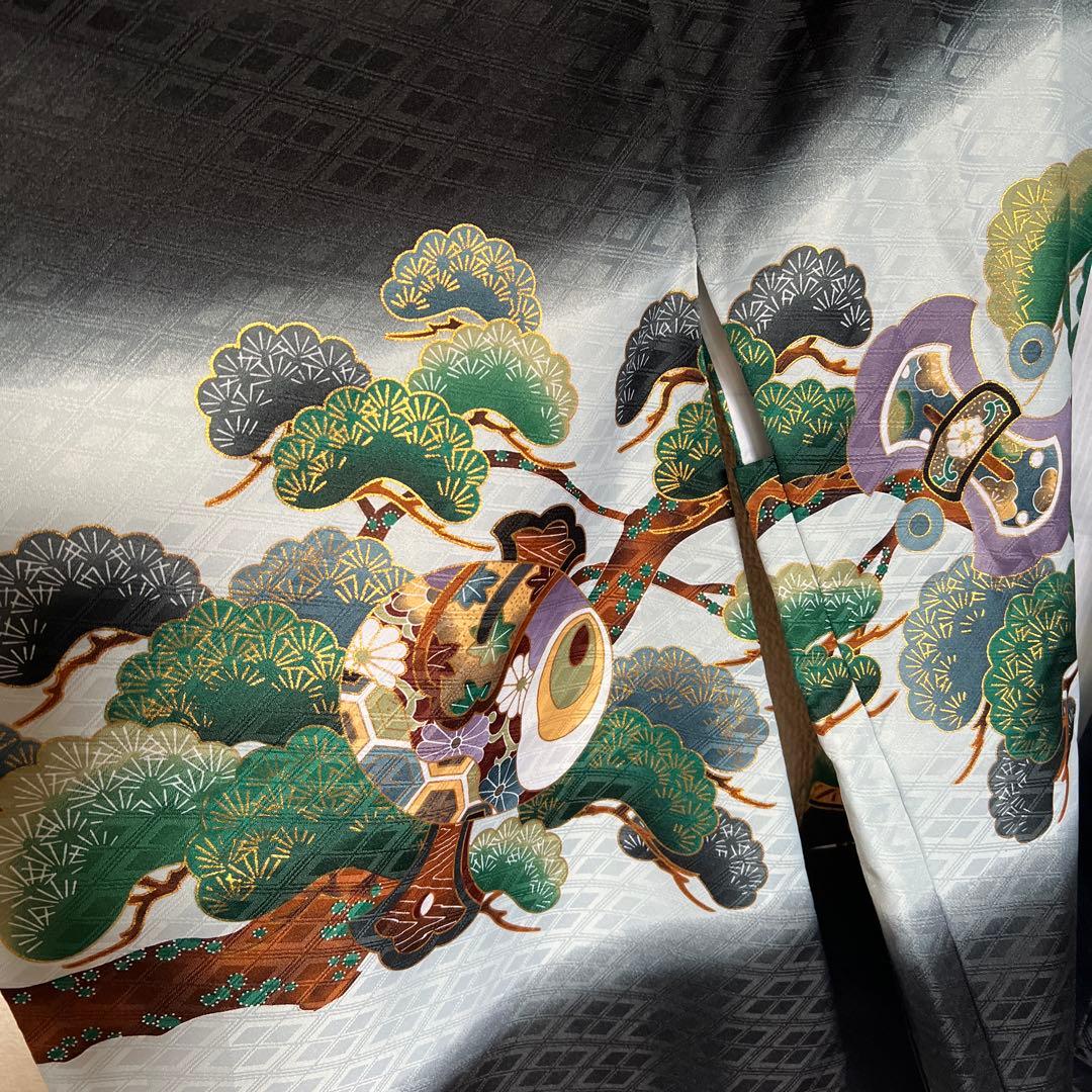 七五三　5歳男の子用　羽織・袴セット　鷹