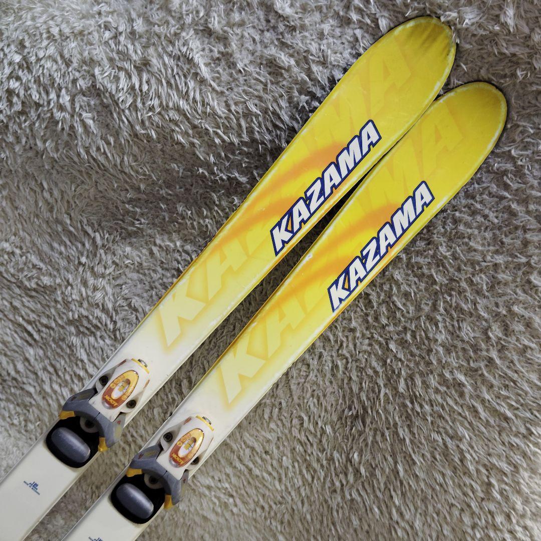KAZAMA】カザマ ジュニア スキー板 SPAX 120 ビンディング - メルカリ