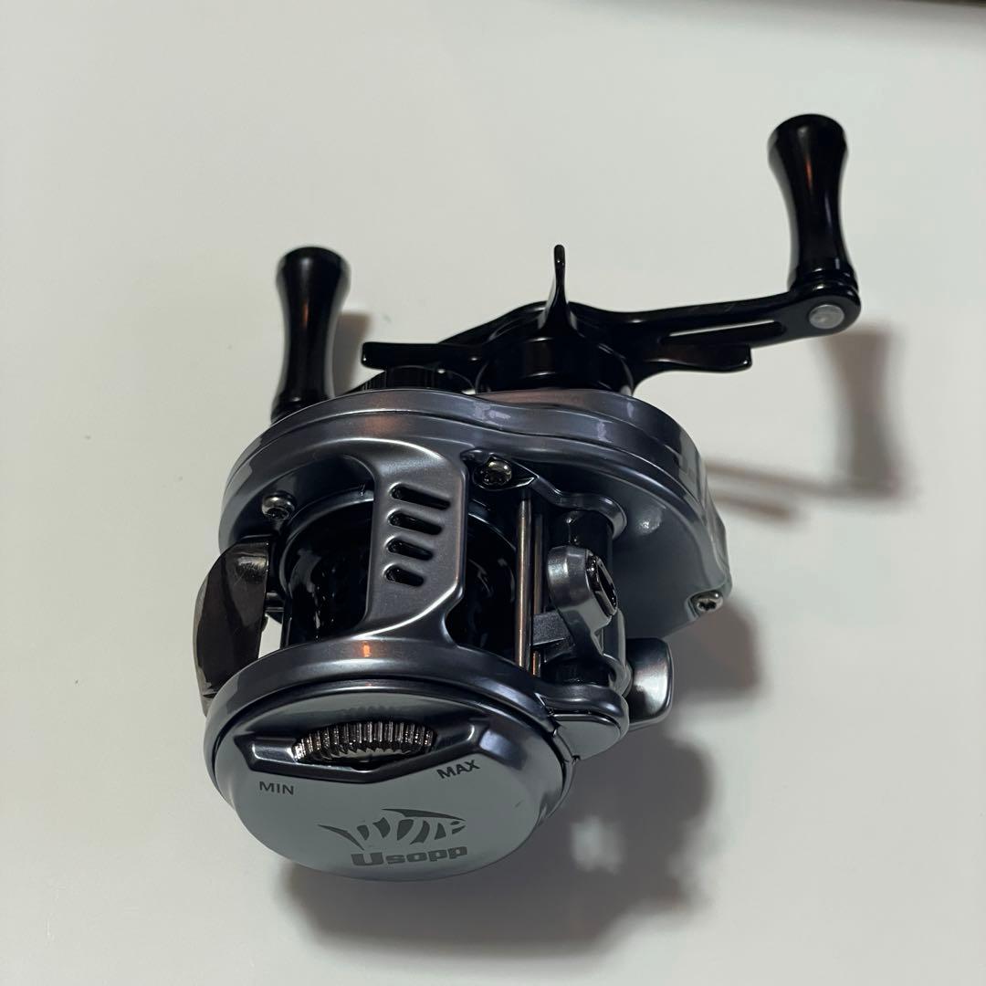 【NEW】超軽量 ベイトフィネスリール　ウソップ 左ハンドル USOPP