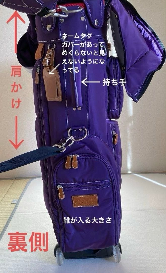 ゴルフ キャスター付き キャディバッグ