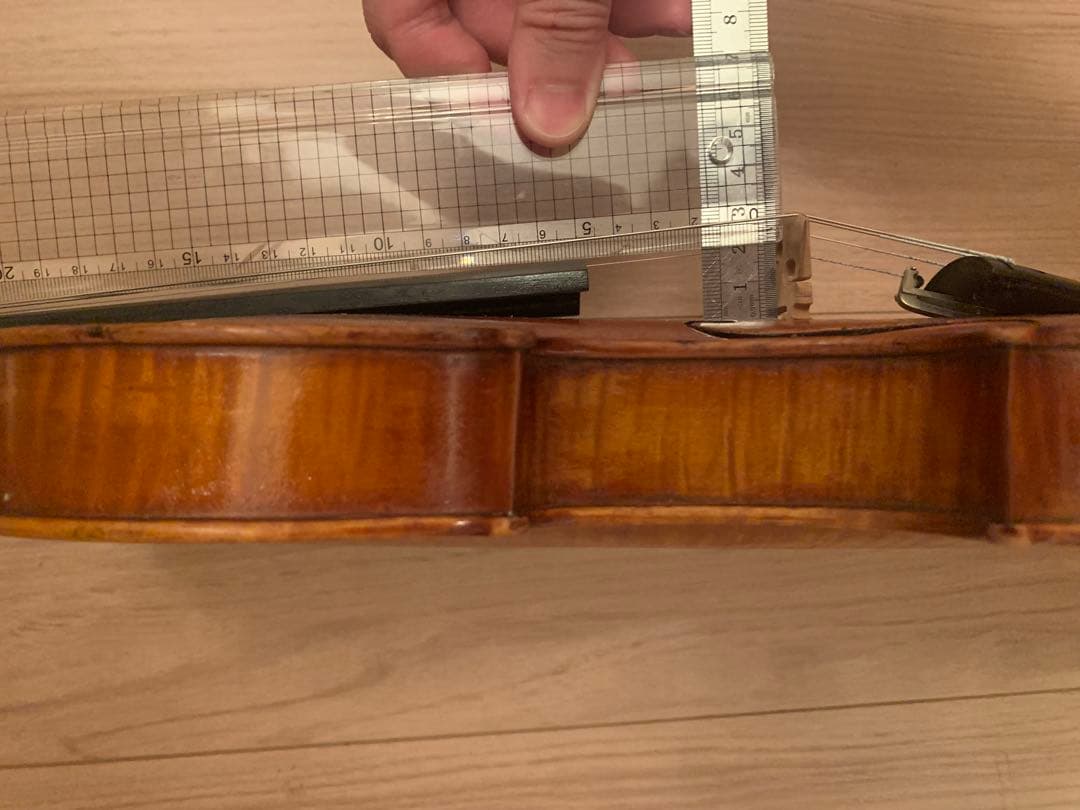 19世紀　チェコ製　4/4 バイオリン　虎杢