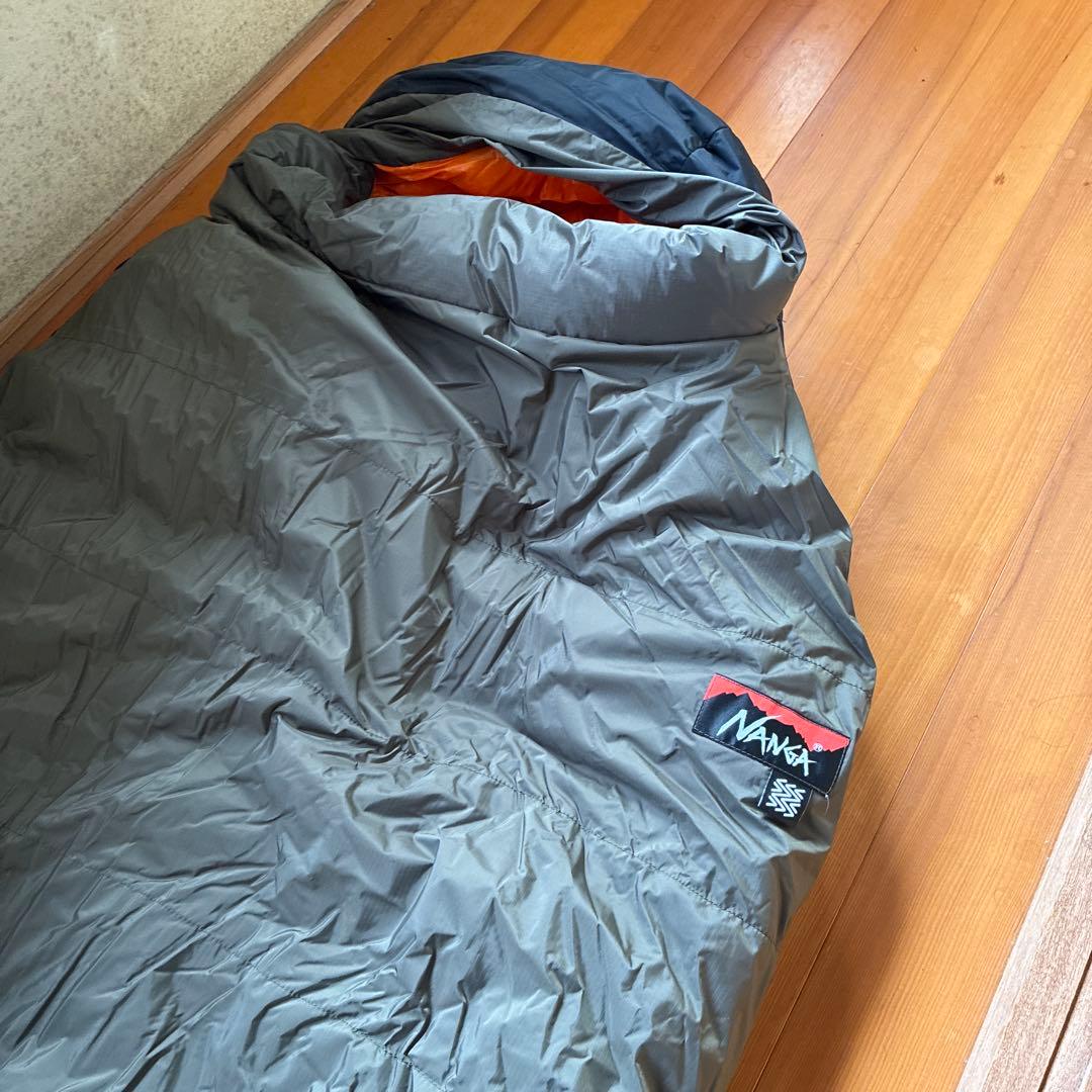 NANGA bingoya別注　ホワイトダックダウン 寝袋