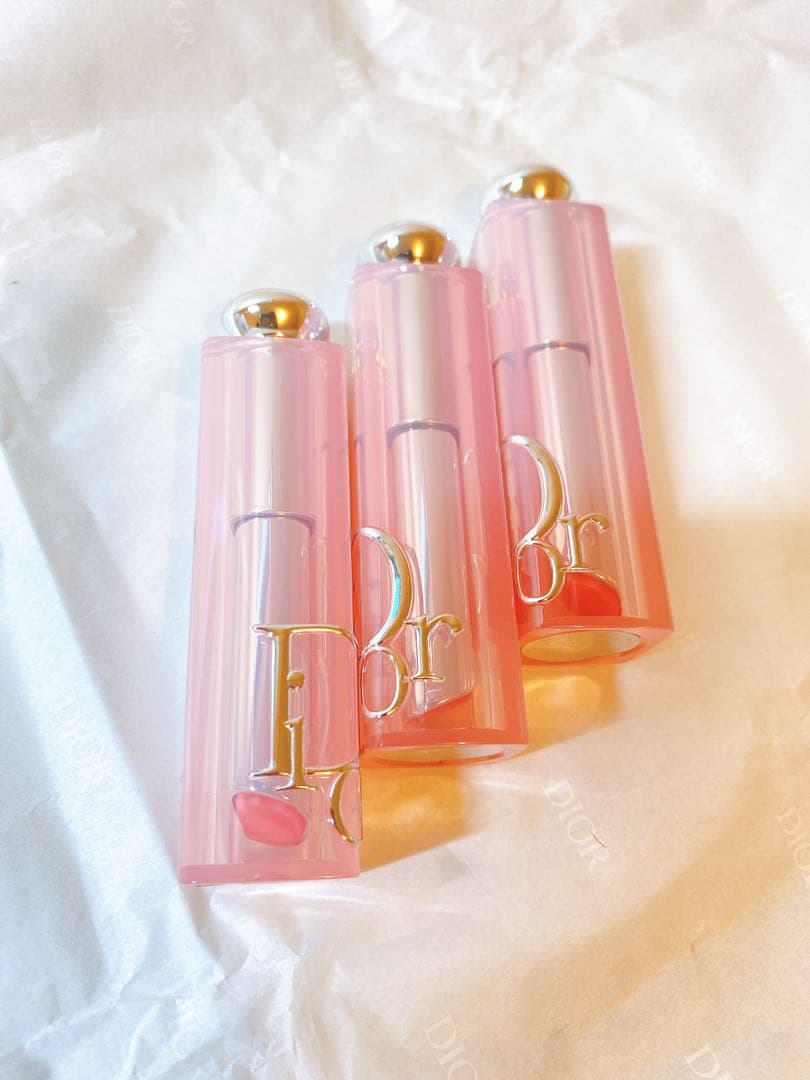 【未使用品】ディオール アディクトリップグロウリップバーム#001ピンク