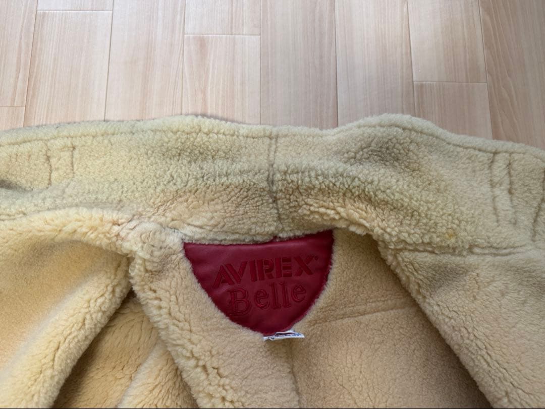 AVIREX アヴィレックス　 L フライトジャケット　B-3 レッド赤