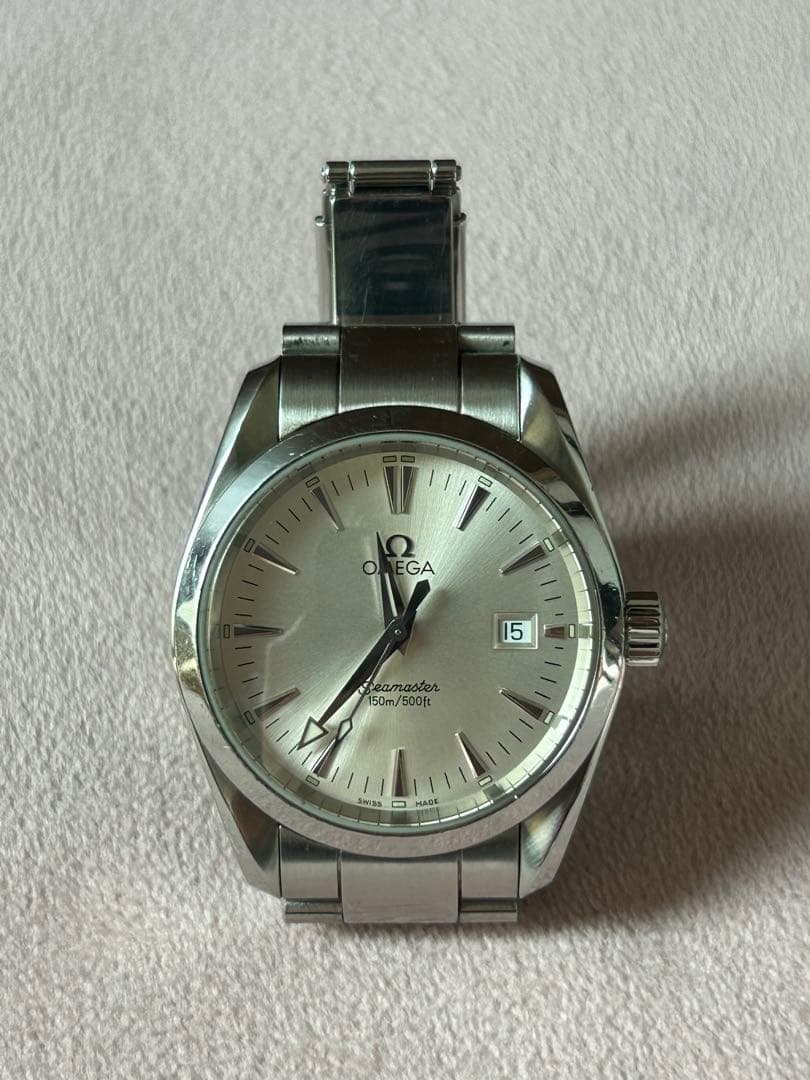 オメガ シーマスター アクアテラ クォーツ OMEGA銀座店購入 電池交換済 オメガ / OMEGA シーマスター シーマスター アクアテラ クォーツ