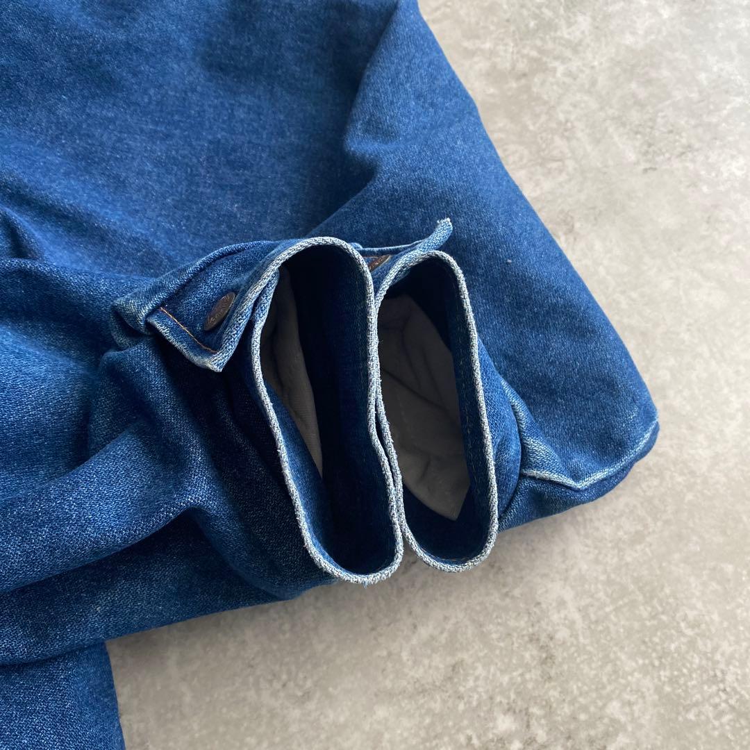 キムタク着 80s ラングラー デニム ボア ジャケット USA製 L