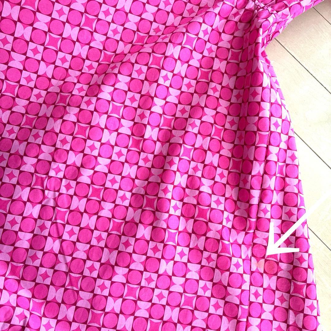 ピンクサーキュラーワンピースピンナップガールレトロオールディーズロックンロール