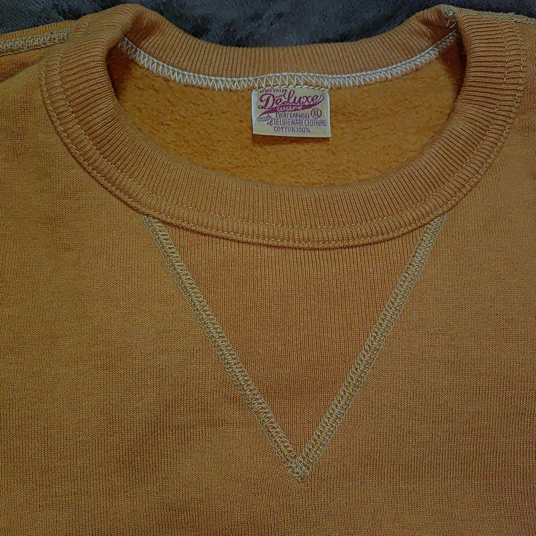 デラックスウェア S101-P-YE1 無地スウェット-S101P XL