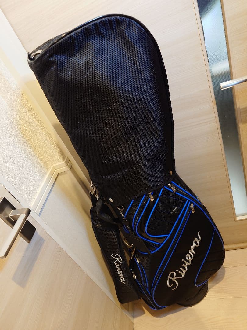 ダンロップ ハイブリッド メンズゴルフクラブセット 美品のキャディバック付