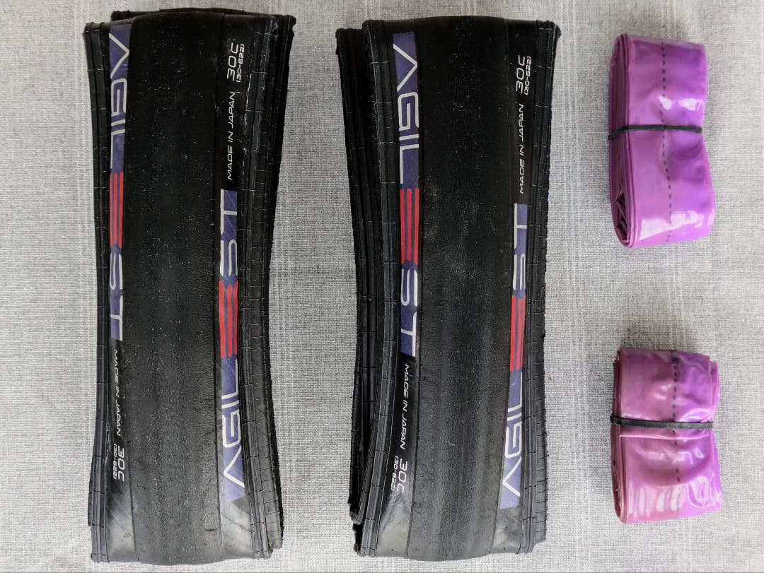 パナレーサー アジリスト 2本 700×30C 黒 クリンチャー TPUチューブ