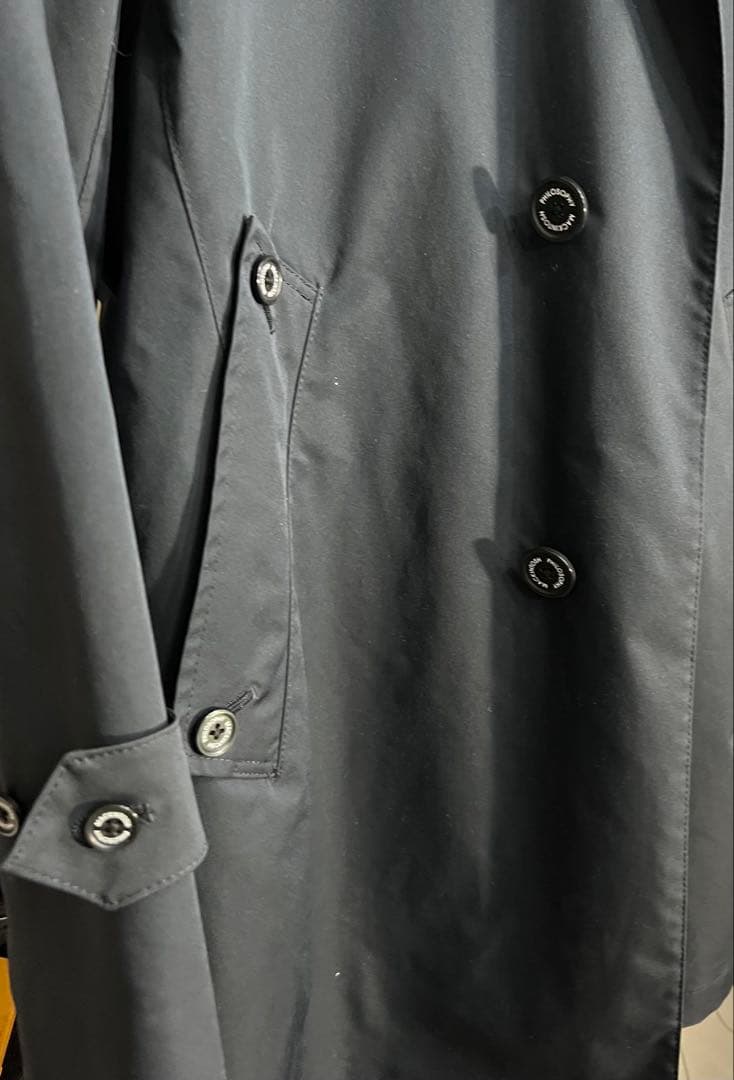 Mackintosh Navyステンカラーコート