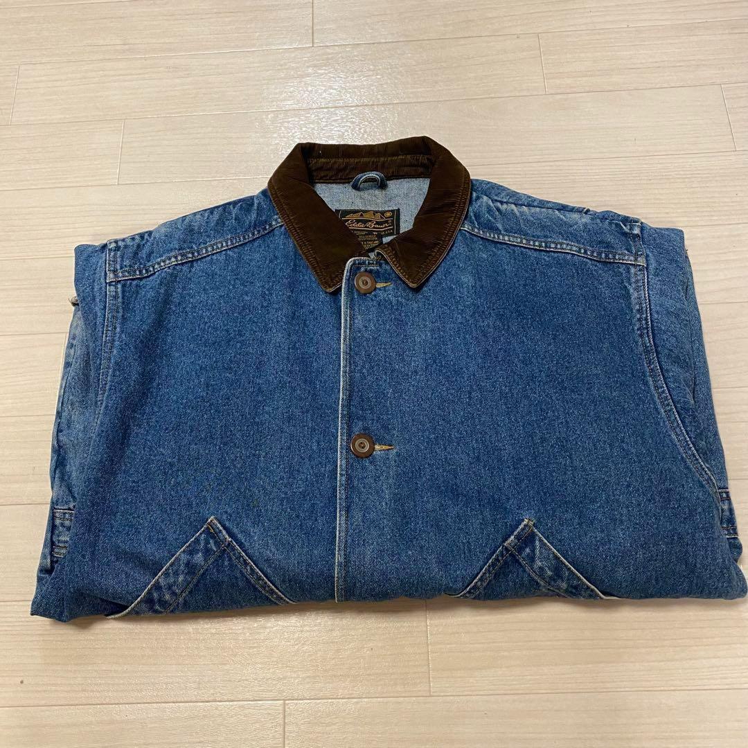 Vintage 90s Eddie Bauer デニム ワークジャケット