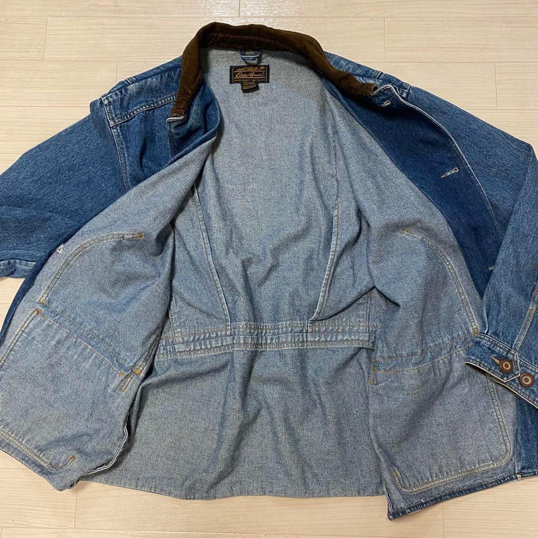 Vintage 90s Eddie Bauer デニム ワークジャケット