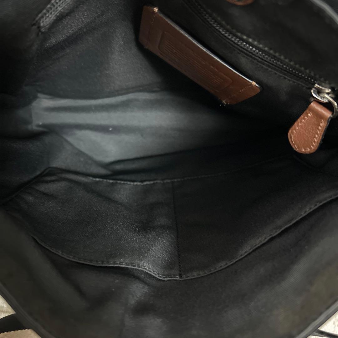 COACHコーチ　メッセンジャーバック　ショルダーバック ブラウン