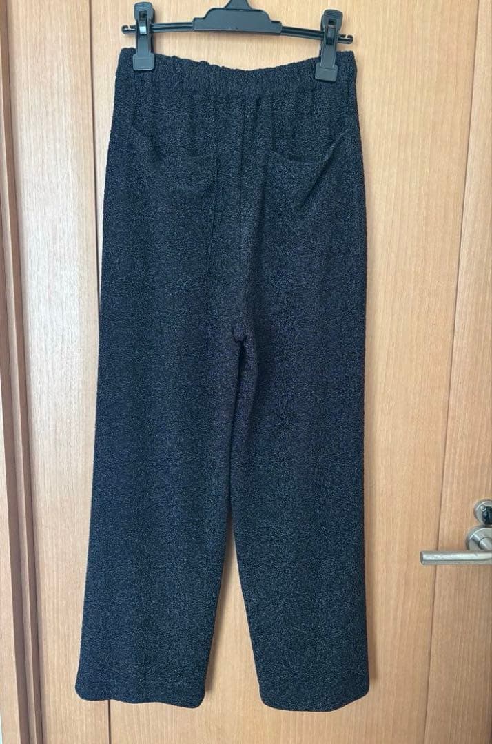 【未使用に近い】シーマリー cccmalie ラウンジパンツ ラメ ブラック