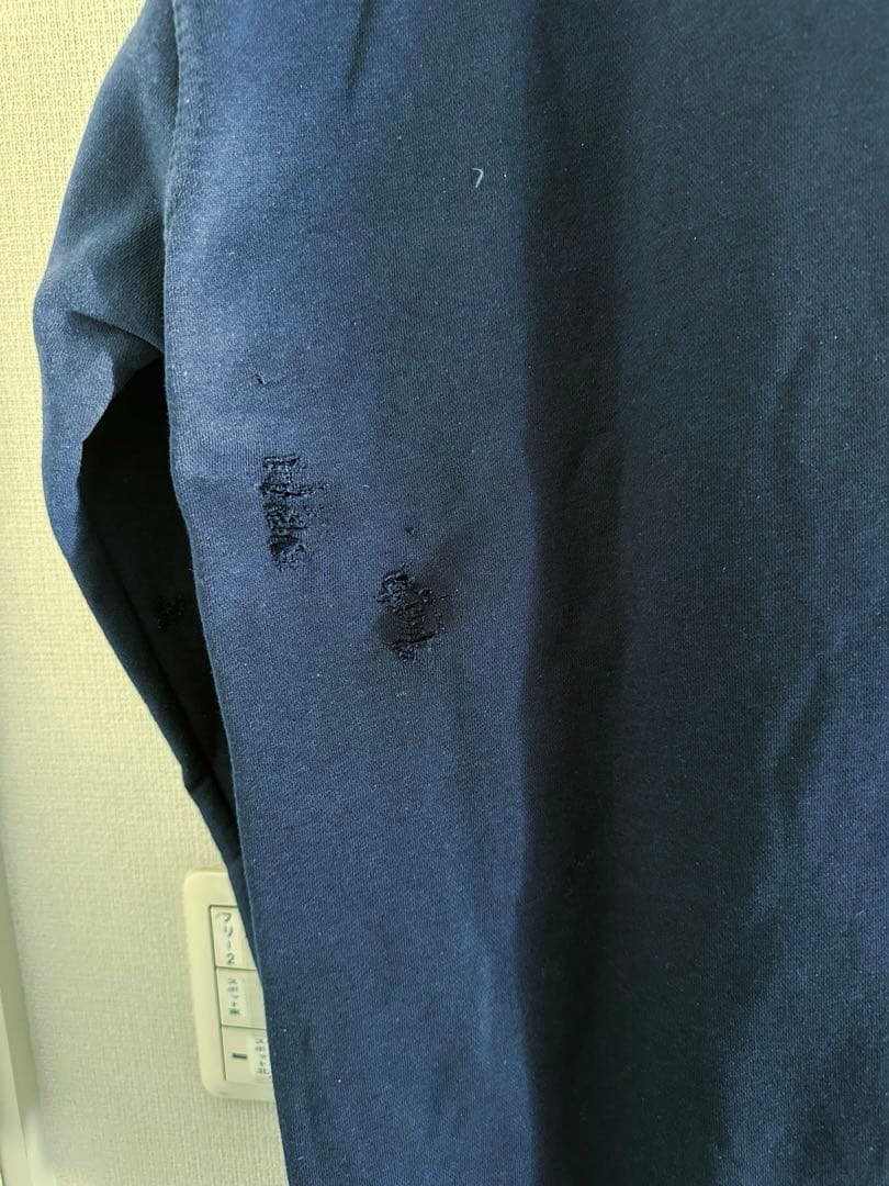 同型色違い★ニルヴァーナ Nirvana ダメージ加工 クルーネック キムタク着