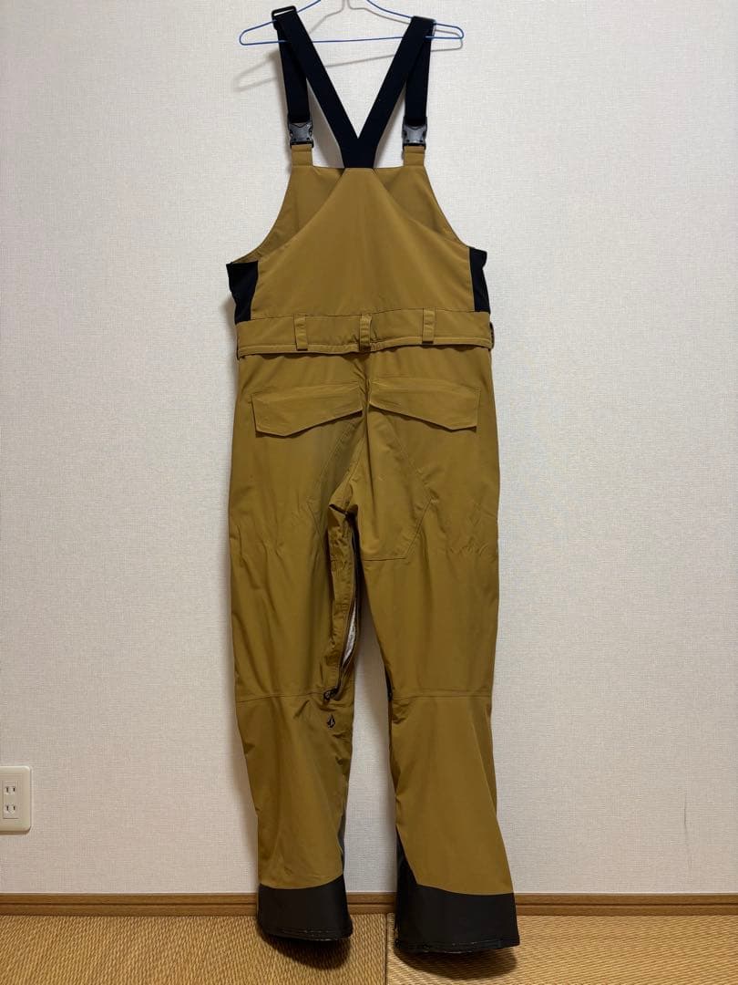 VOLCOM【ボルコム】メンズ　Mサイズ　RAIN GORE-TEX ビブパンツ