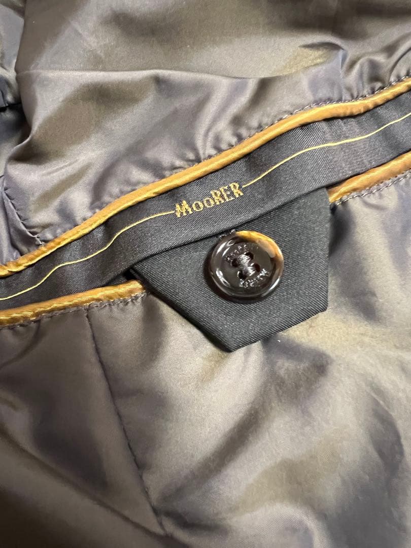 【美品】ムーレー GROMO-ADS ACQUA ステンカラーコート　XL