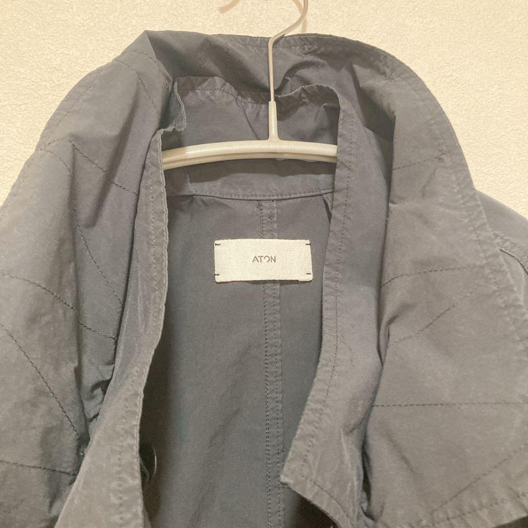 ジャケット・アウター ATON 24AW AIR WEATHER SHORT MODS COAT