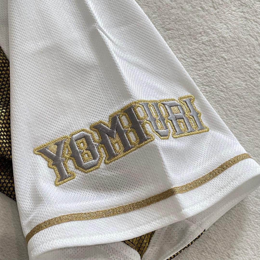 タグ付き　巨人　ユニフォーム　ゴールド　アディダス　リミテッドエディション　XL