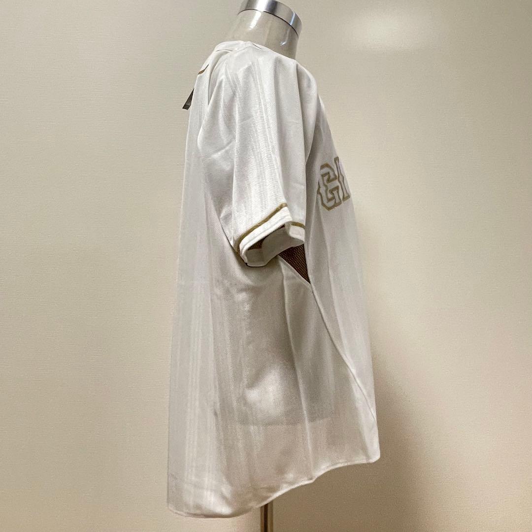 タグ付き　巨人　ユニフォーム　ゴールド　アディダス　リミテッドエディション　XL