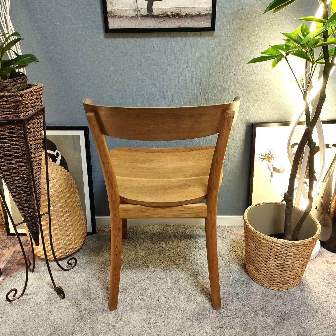 【コリィ】無印良品 オーク無垢材チェア オイル仕上げ 北欧ナチュラル